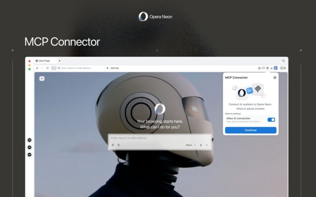 Opera une ChatGPT e diversas IAs ao navegador Neon, inaugurando uma nova fase na navegação online