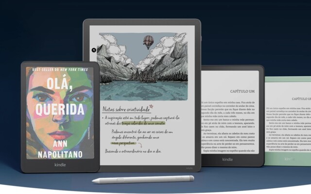 Amazon apresenta o Kindle Scribe com caneta Stylus no Brasil; descubra o valor!