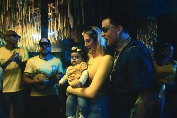 MC Guimê apresenta “País do Futebol 2” ao lado da filha e da Turma do Pagode