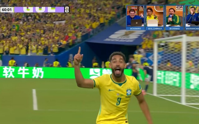 CazeTV alcança novo marco histórico ao reunir 17,8 milhões de espectadores em transmissão ao vivo pelo YouTube