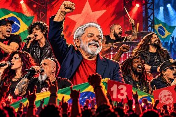 Música e política: roqueiros se uniram em apoio a Lula, afirmando que a luta vai além das urnas
